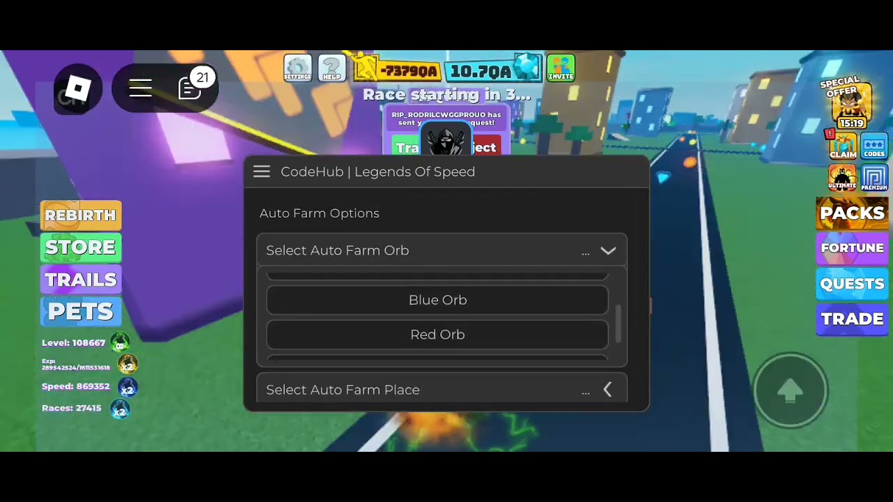 Code hub legends of speed work 2025