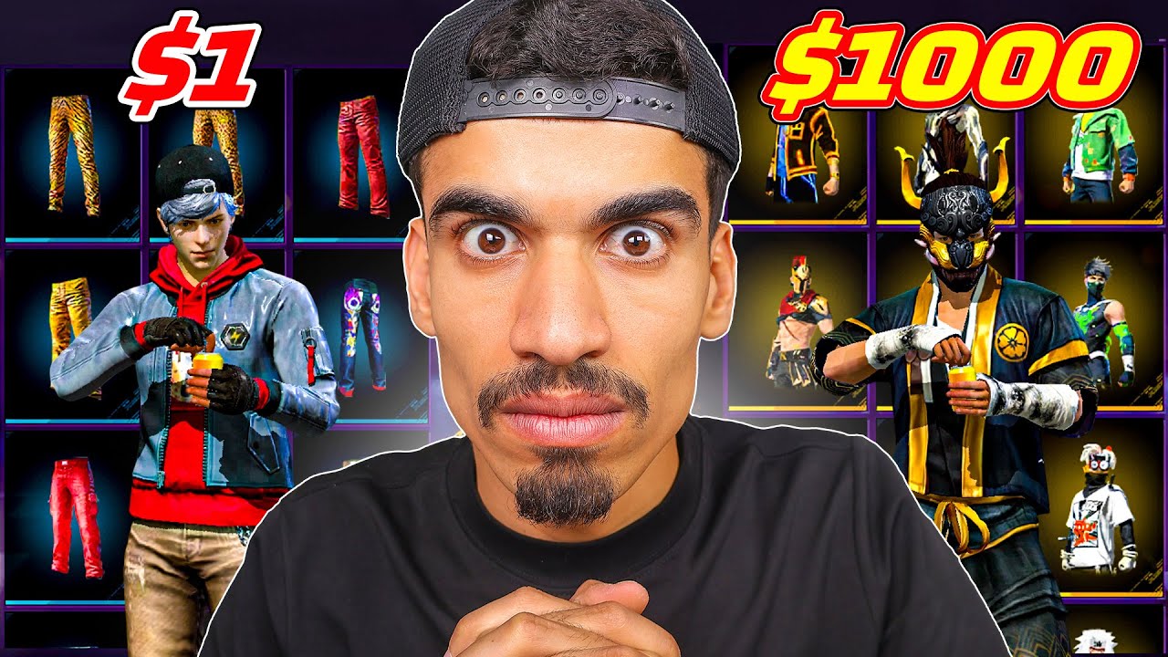 حساب 1000 دولار ضد حساب 1 دولار !!