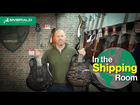 Emerald Guitars Shipping Video 1st March 2024 - Custom Carbon Fiber Guitars
