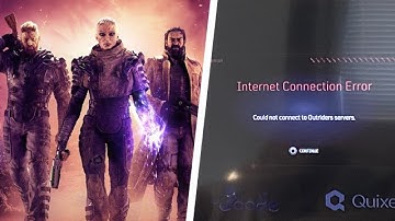 Outrider server down ! Outriders could not connect to server :- More Information Watch It