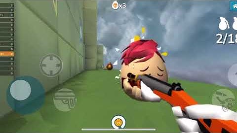 First time playing shell shockers on mobile