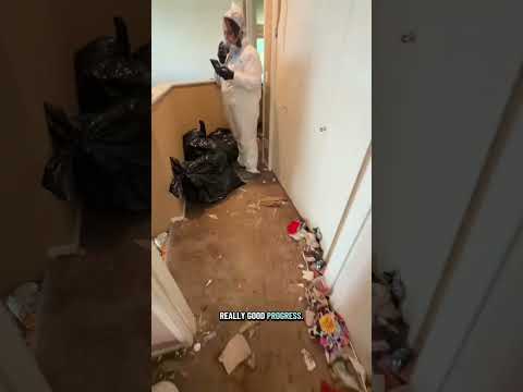 WE HAVE ONE MORE DAY TO FINISH THIS HOARDED CLEAN