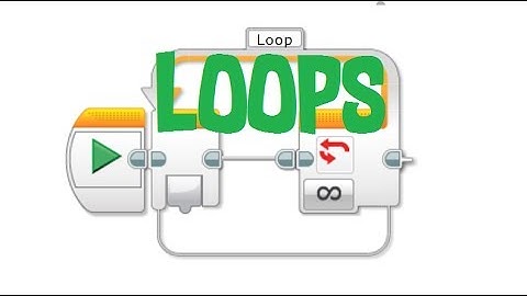 EV3 Programming Tutorial - Part 8 : Loops