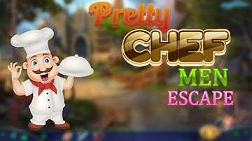 G4K Pretty Chef Men Escape Game Walkthrough