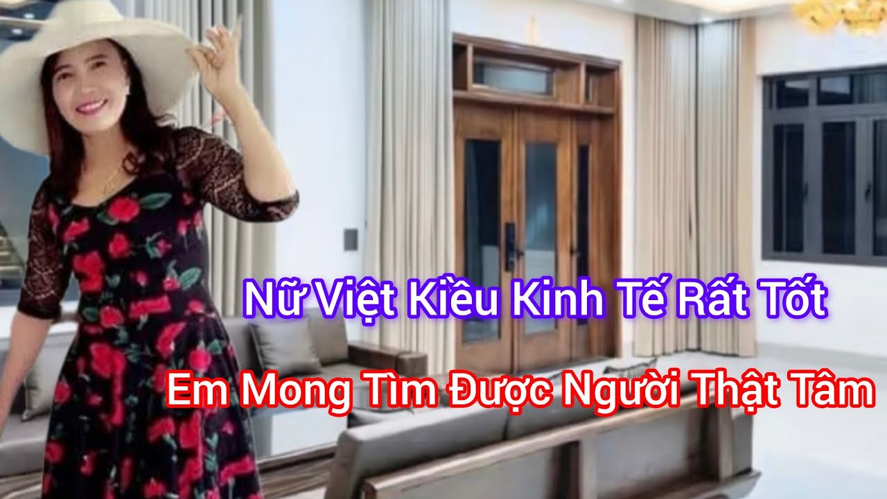 #123,  Nữ Việt Kiều,  Điều Kiện Rất Tốt,  Mong Tìm Được Người Thật Tâm
