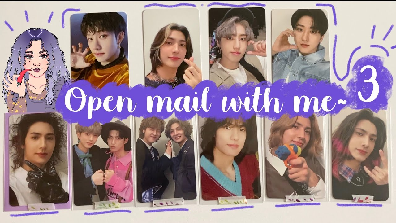 Abriendo mails de photocards 3!