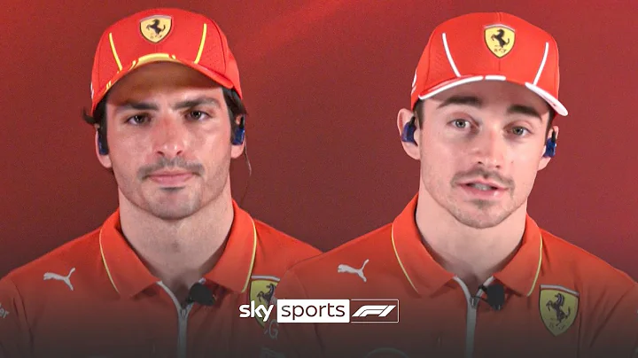 Leclerc e Sainz reagiscono al passaggio di Hamilton alla Ferrari