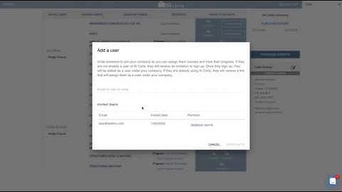 SI Certs Company Admin Account - Assign Users Courses
