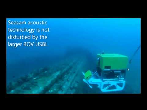 DEMO SEASAM (NOTILO PLUS) WITH ORUS 3D (COMEX) #AI #Autonomy #ROV #AUV