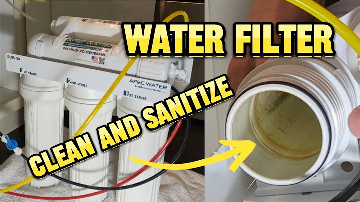 How to Clean a Reverse Osmosis RO Water Filter System
