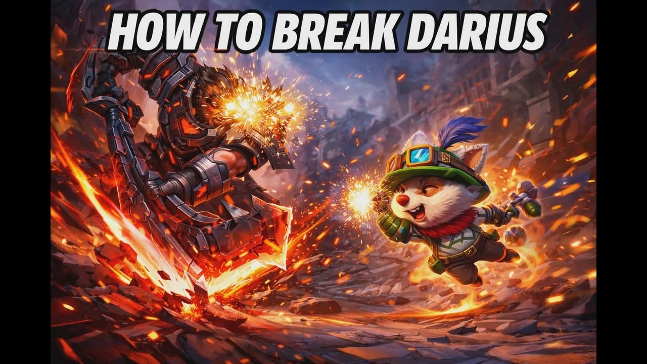 Teemo vs Hard counter Darius top! @leagueoflegends @gaming