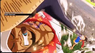 Luffy Snake Man Vs Akainu