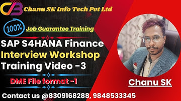 SAP S4HANA Finance Interview Workshop Training Video -3 - SAP FICO Interview Workshop Video