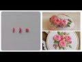 МК. Объемная вышивка. Стежок рококо. Volume embroidery. Rococo stitch.