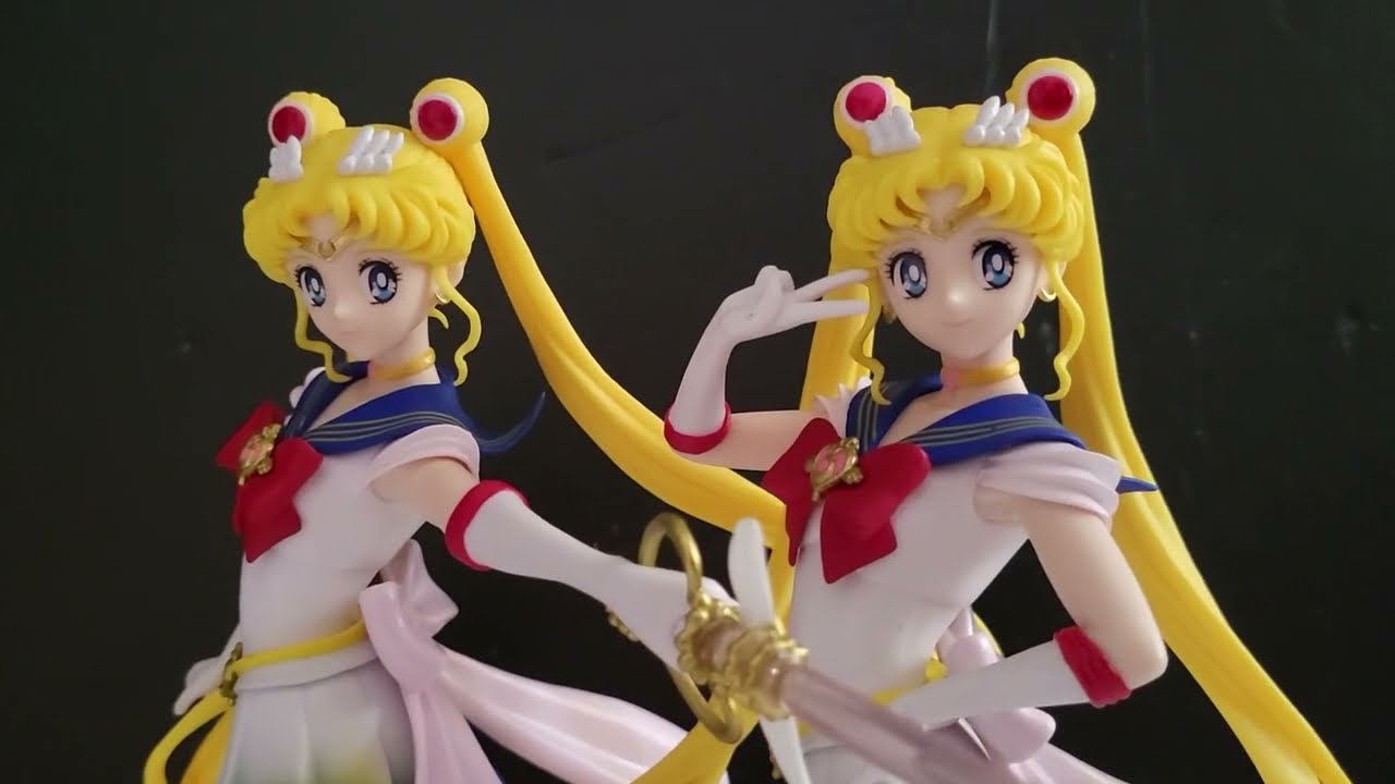 希少・レア★劇場版 美少女戦士セーラームーンEternal GLITTER & GLAMOURS SUPER SAILOR MOON スーパーセーラームーンII A/B 2種セット まとめ売り 未開封品　【P5898-008】079 💀UNBOX! Glitter & Glamours Super Sailor Moon 2 (Design A & B
