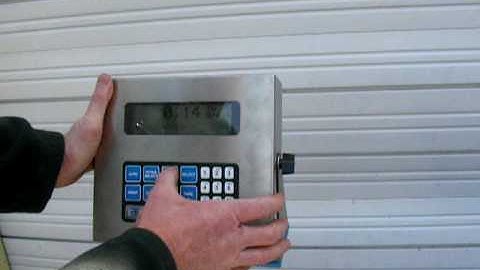 INSTRUCTIONS FOR BF5 NET WEIGHT FILLER