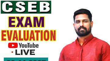 CSEB Junior Clerk/Cashier Exam Evaluation CSEB 23/11/2025 Live