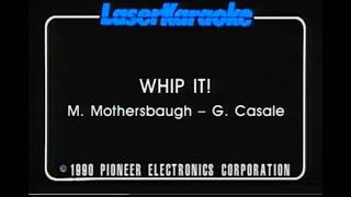 Whip It! - Devo | Karaoke Version | P Karaoke