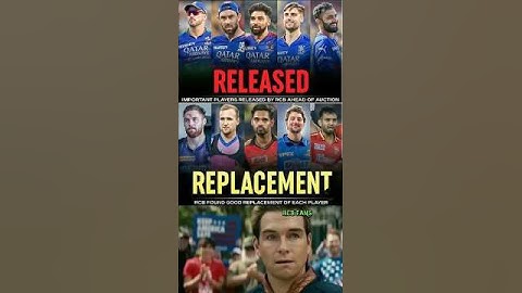 Important Replacement By Team 🔥 || #shorts #cricket #ipl2025 #rcb