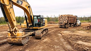 Iron Monster Log Truck Stuck Deep in the Mud! Toughest Road Challenge Ever!