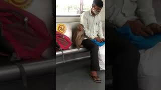 Monkey Ride in Delhi Metro