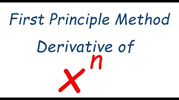 Derivative of x power n using first principle method ‎@Kamaldheeriya Maths easy 