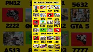 Top Real code 💥 #Indian Bike Driving 3D #shorts#gameplay#viralshorts