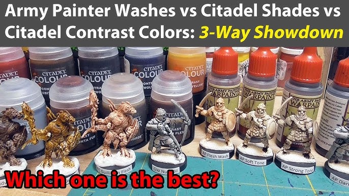 Testing Blood Effects from the Bottle - Vallejo, Citadel & The Army Painter  