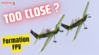 Too Close ? Fpv Formation Flying | Flex Innovations Rv8S From Aerobatx