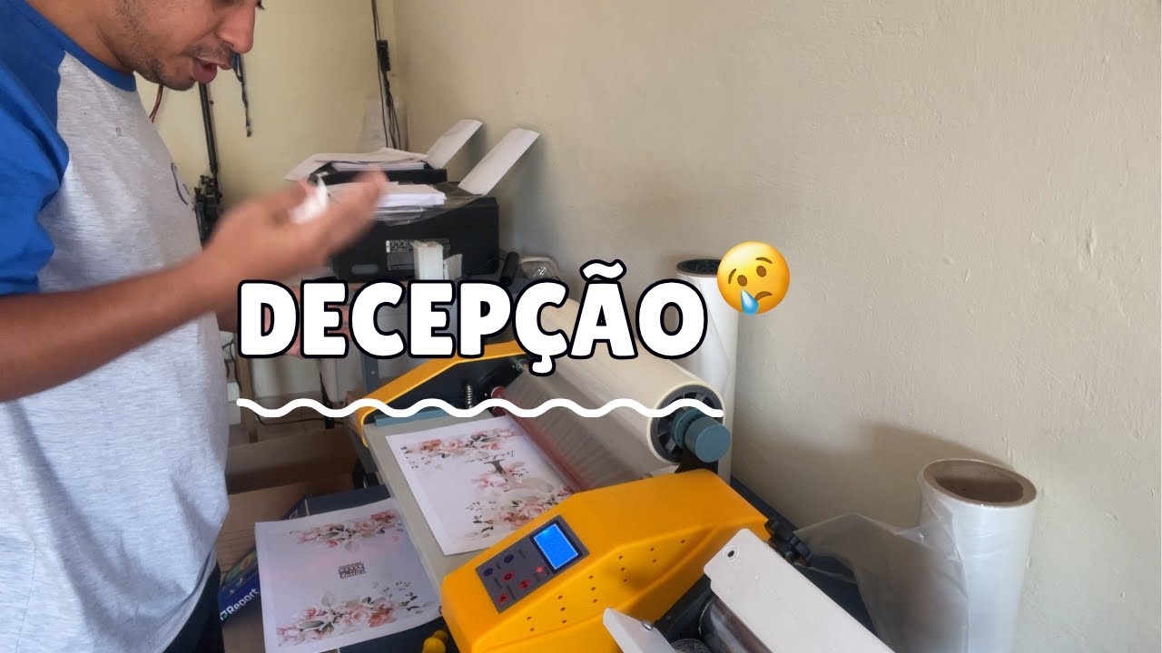 Rotina da Semana - Vendas Despencaram + Feedback do BOPP Holográfico da Unipack