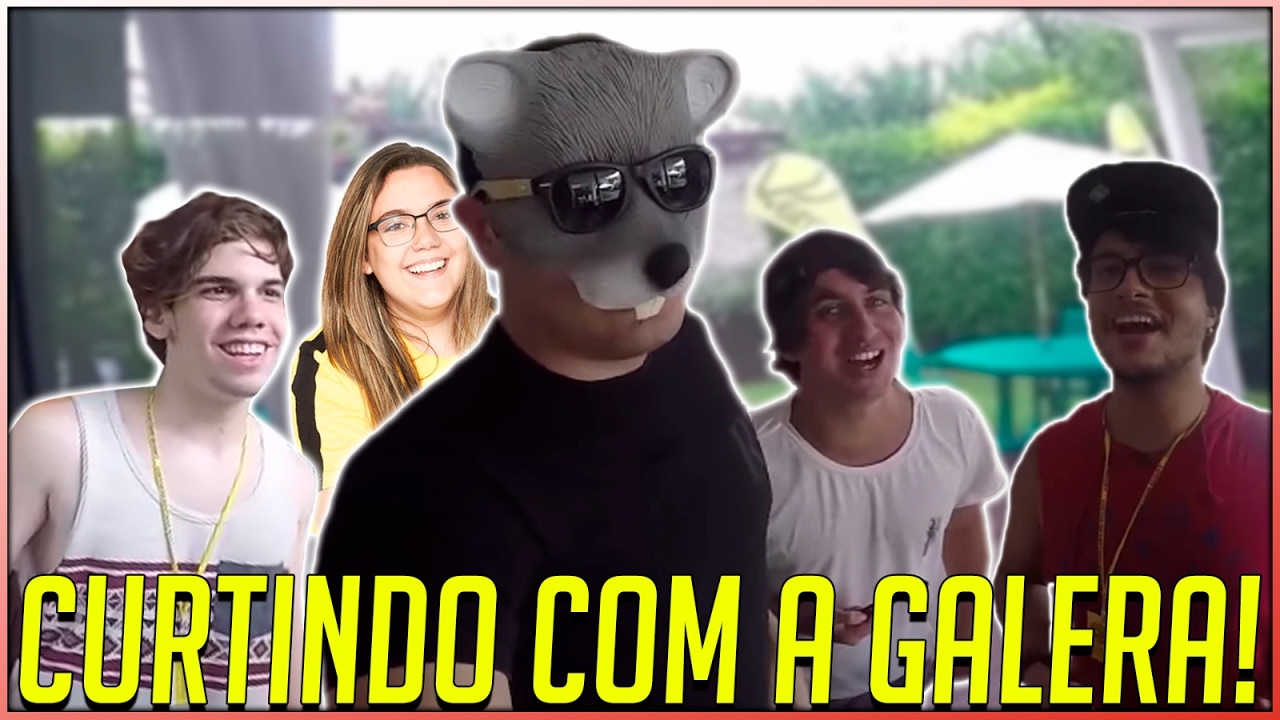 organização social PRIMEIRO DIA DE VERÃO ZOANDO COM VARIOS YOUTUBERS