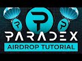 Paradex Airdrop Tutorial [Perps DEX Airdrop Guide]