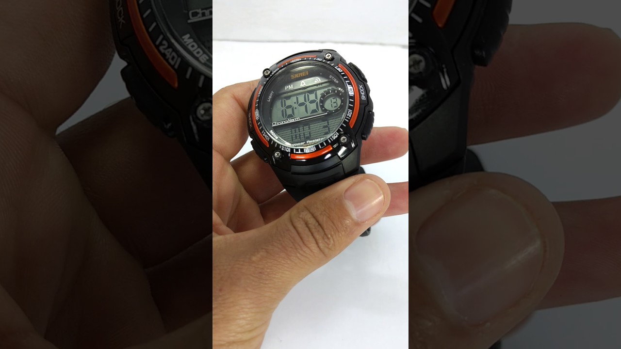skmei led watch manual