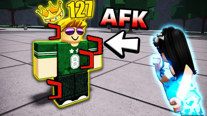 I Pretended to be a FAKE AFK NOOB with a KILLSTREAK in The Strongest Battlegrounds!