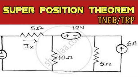 PART 6- SUPER POSITION THEOREM |CIRCUIT THEORY|TNEB AE/TRP|EEE|SUCCESS POINT