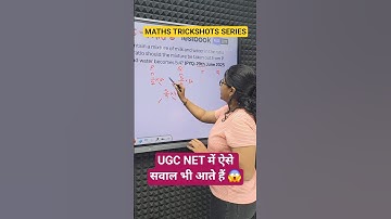 UGC NET में ऐसे सवाल भी आते हैं 😱 | Math Trick for All Exams #ugcnet #ugcnetpaper1 #shorttrick
