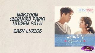NakJoon (Bernard Park) - Hidden Path Lyrics (karaoke with easy lyrics)