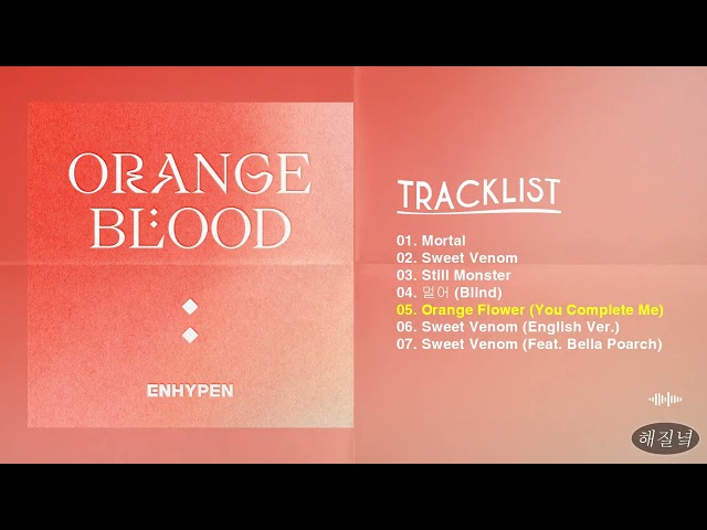 [Full Album] ENHYPEN (엔하이픈) - ORANGE B L O O D class=