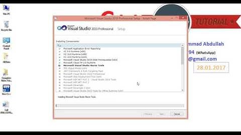 How to Install Visual Studio 2010