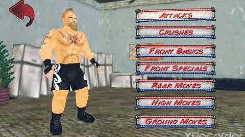 How to make Brock Lesnar in WR3D 2022