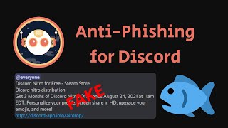 Discord Anti Phishing/Scam with YAGPDB [LOOK DESCRIPTION]