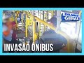 Ladrão invade ônibus na Grande São Paulo para roubar dinheiro do caixa