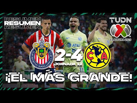 Resultado América vs. Chivas hoy | América vs. Chivas (4-2): video, resumen  y goles del Clásico Nacional de Liga MX | VIDEO | MÉXICO | mx | MEXICO |  DEPOR