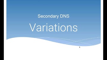 Secondary DNS   No Longer Just a Backup Plan