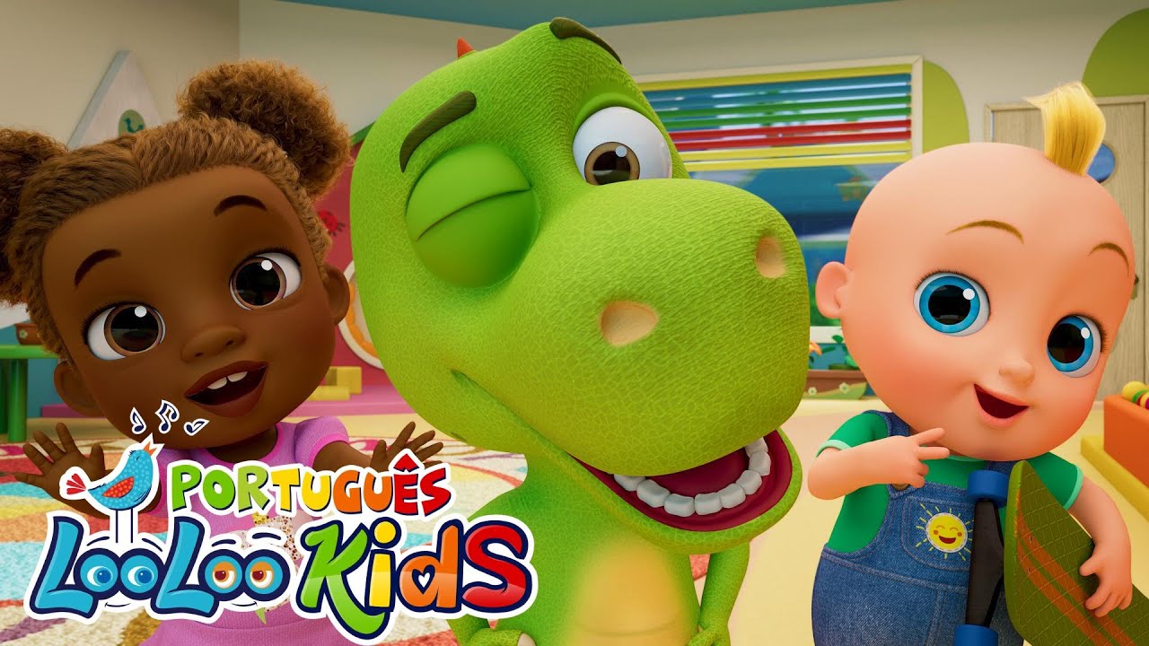 Zigalú 🦖 - Desenhos Infantis | Canções para Crianças | Rimas Infantis | Canções Para Bebe