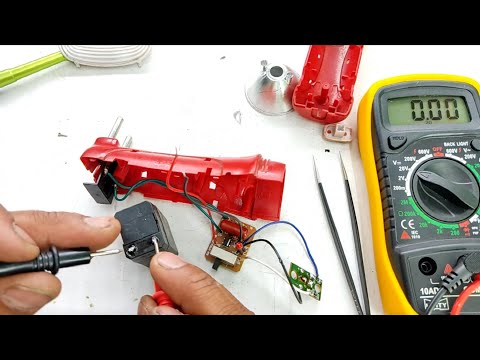 Rechargeable LED Torch Repair | चार्जिंग वाला टॉर्च कैसे