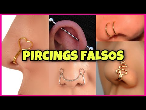 Vídeo: Como fingir um piercing labial com maquiagem: 9 etapas (com fotos)