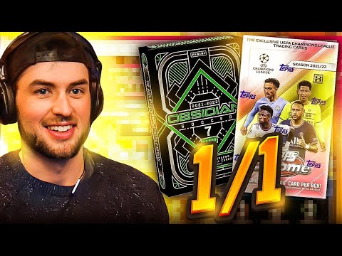 The Luckiest Pack Opening EVER! ? (Topps Chrome & Obsidian)
