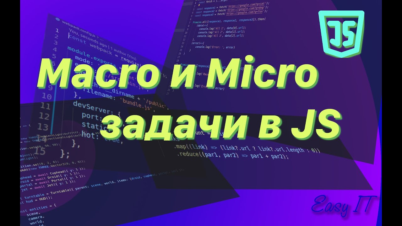 Микро задача. Js macrotasks. Microtask macrotask js. Js event loop microtask. EASYIT.