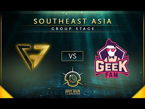 Clutch vs Geek Fam - TI7: SEA Regional Qualifiers Group Stage - @BreakyCPK @LuminousInverse